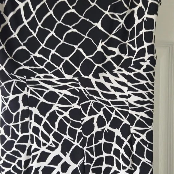 Lauren Ralph Lauren Black and White Patterned Maxi Skirt - Picture 13 of 14